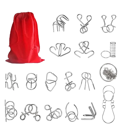metal-wire-puzzle-set
