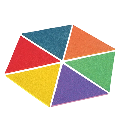 triangle-floor-markers
